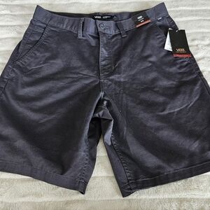 Brand New W Tags Vans Men's Off the Wall Walter 2-B Shorts Gray Chino Men's 32